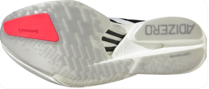 adidas Adizero Adios Pro 4 – Cloud White/Core Black/Silver Metallic | JR1094
