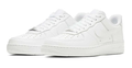Nike Air Force 1 '07 Low "Triple White" – All-White Leather Sneaker