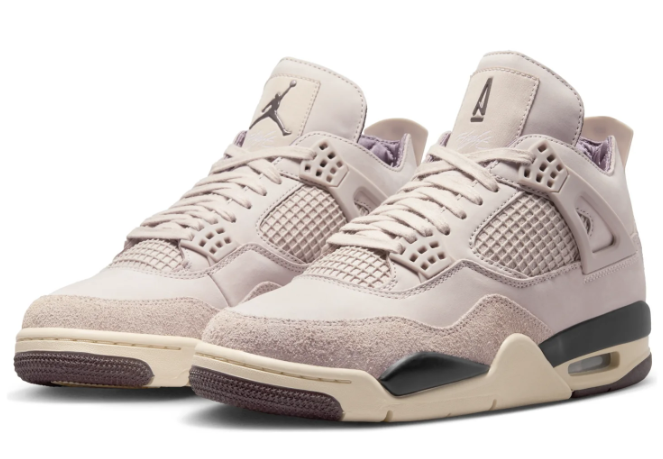 A Ma Maniére x Air Jordan 4 'Fossil Stone' Sneakers