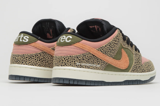 Nike SB x Arts-Rec Dunk Low Pro – Olive/Pink/Beige