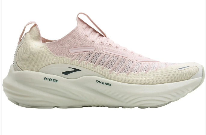 Brooks Glycerin 22 SE Cushioned Sneakers – Light Pink & Cream