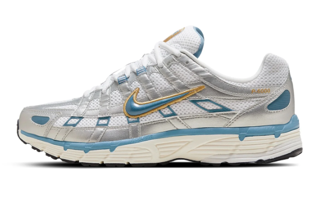 Nike P-6000 'Metallic Silver/Aegean Storm'