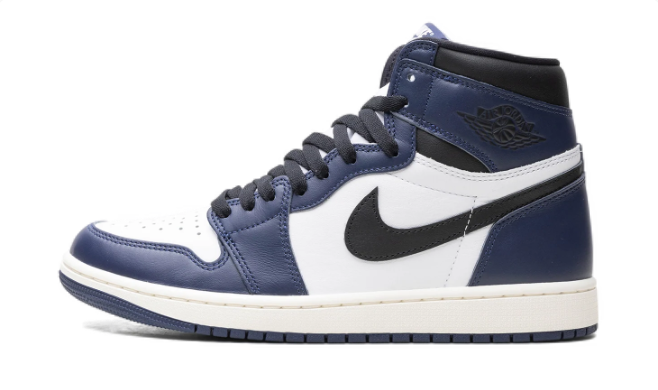 Air Jordan 1 Retro High OG "Midnight Navy" (2024) – Navy/White/Black