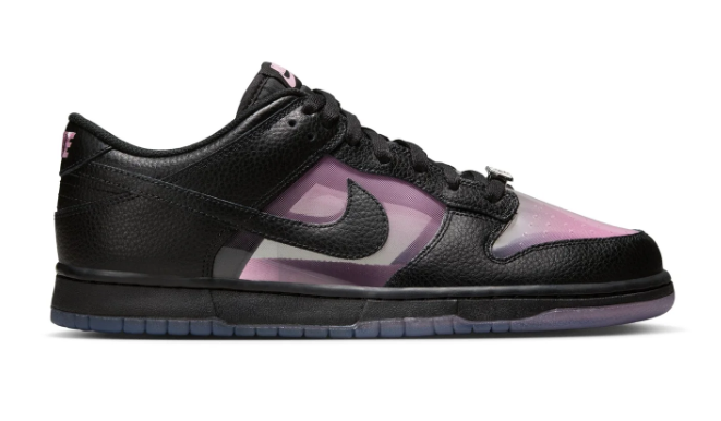 Nike Dunk Low Retro Premium 'Black/Pink Rise'