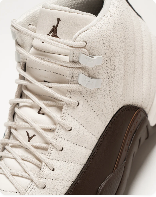 Air Jordan 12 Retro SP x SoleFly "Café" – White / Brown