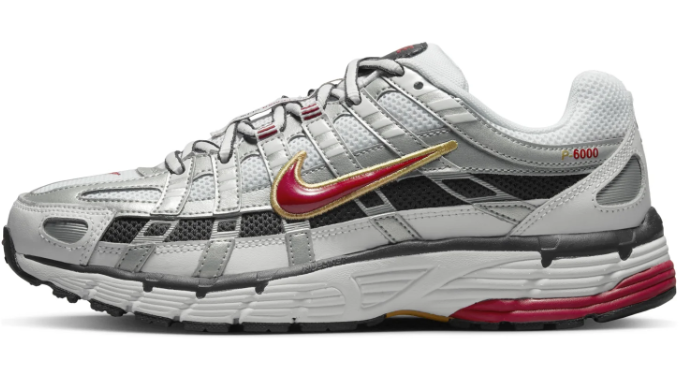 Nike P-6000 CNPT 'Metallic Silver/Red'