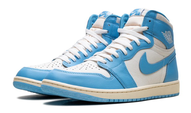Air Jordan 1 High (2025) – Dark Powder Blue/Sail – US 9