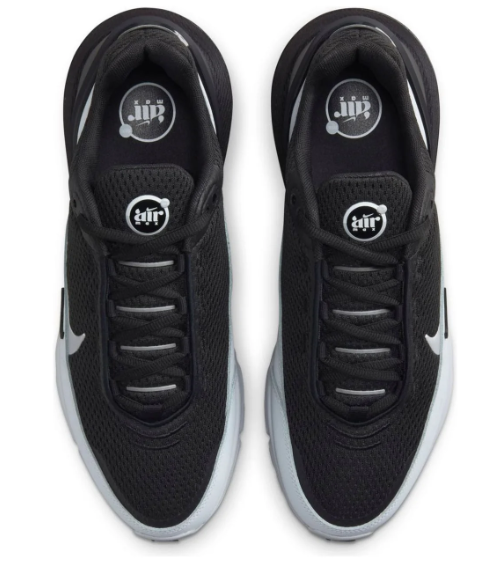Nike Air Max Pulse "Black White" – Rippled Textile Sneaker