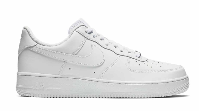 Nike Air Force 1 '07 Low "Triple White" – All-White Leather Sneaker