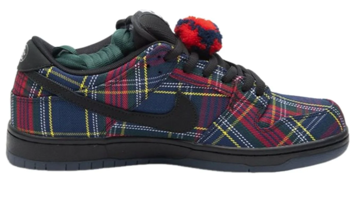 Nardwuar x Nike SB Dunk Low – Multicolor Tartan Plaid