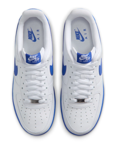 Nike Air Force 1 Low – White / Game Royal